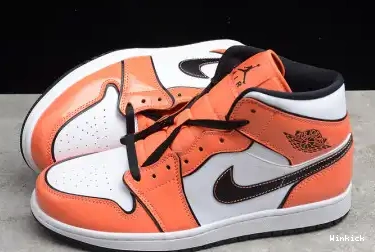 MID DD6834-802 AIR JORDAN 1 ORANGE” “TURF 0519